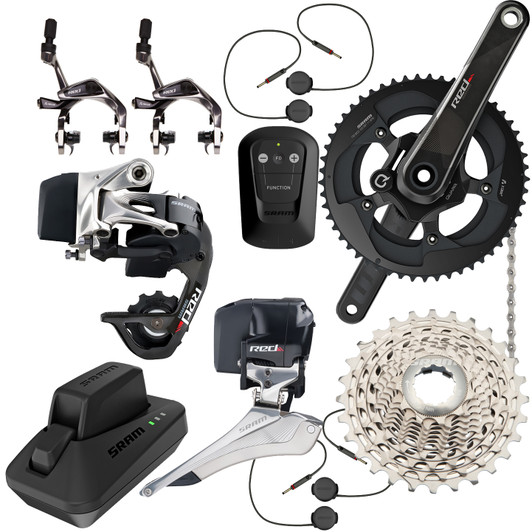 SRAM RED eTap Wireless TT Groupset Quarq BB30 Chainset Sigma Sport