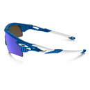 Oakley Radarlock Blue Fingerprint Sunglasses Sapphire Iridium Lens