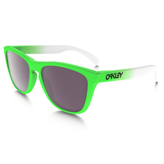 Oakley Frogskin Green Fade Sunglasses PRIZM Daily Polarized Lens
