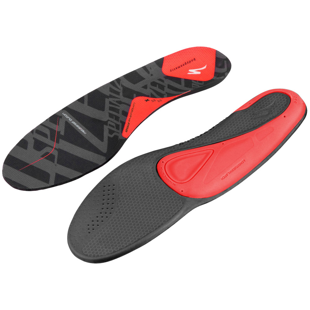 Specialized BG SL Footbed Red Insoles