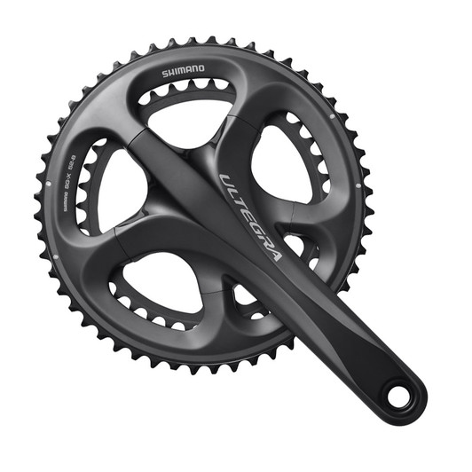 Shimano Ultegra 6700 Double Chainset Grey 53-39 | Sigma Sport