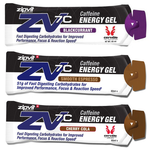ZipVit Sport ZV7C Caffeinated Energy Gel 60ml Sigma Sport