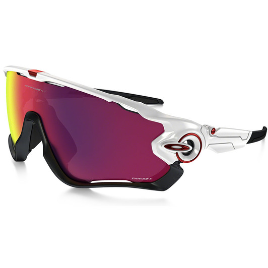 Oakley Jawbreaker Prizm Road Sunglasses White Sigma Sport